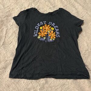 Old Navy Black Wildest Dreams Tee